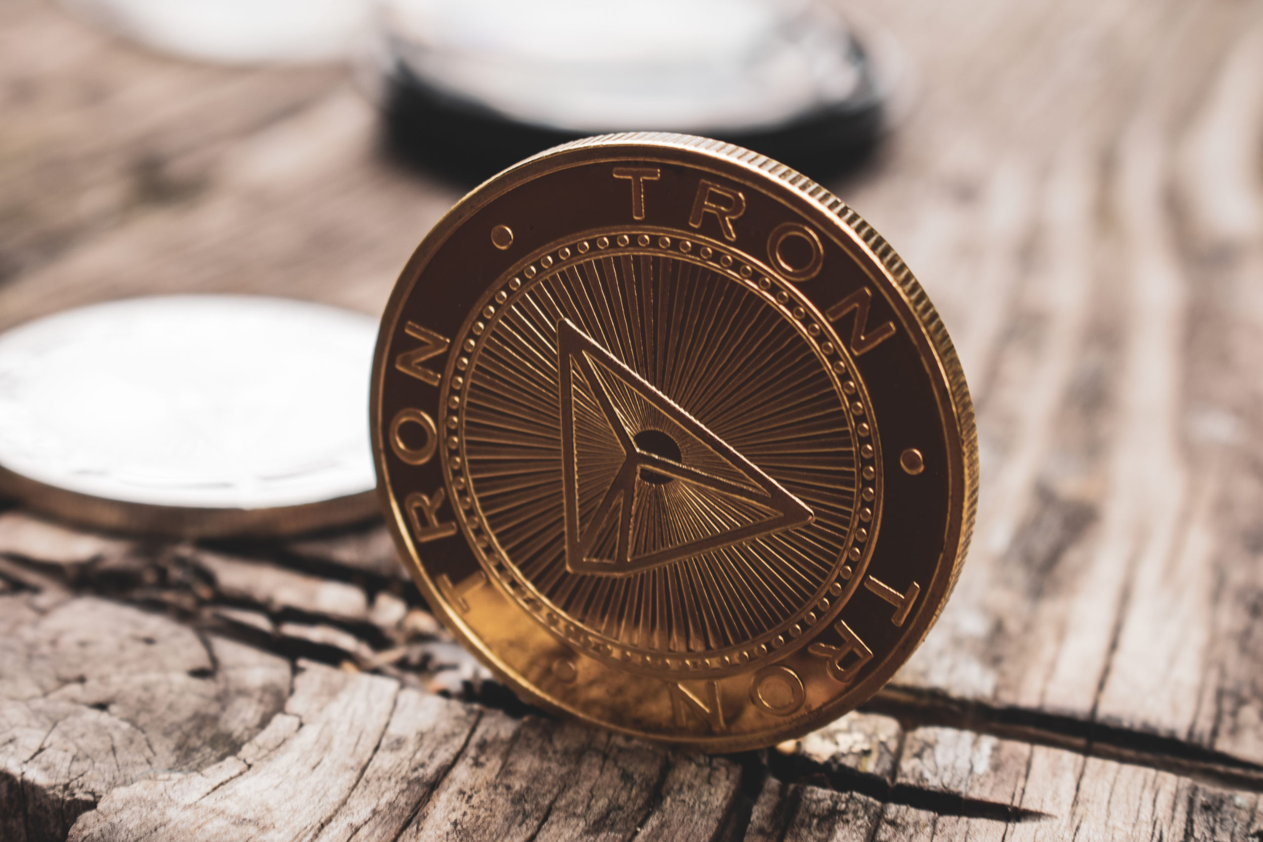 tron trx coin scaled 1 Blockchain.com lists TRON token TRX in its wallet and exchange