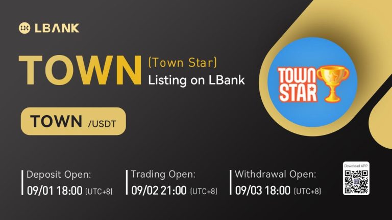 unnamed 49 768x432 1 LBank Exchange Will List Town Star (TOWN) on September 2, 2022